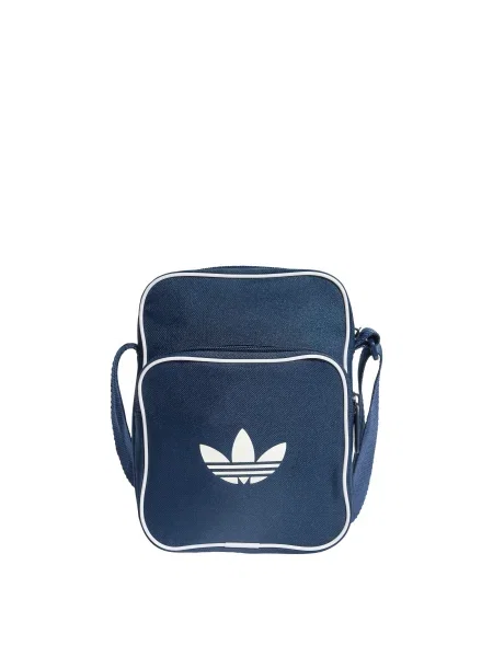 ADIDAS ORIGINALS Torba za čez ramo Adicolor Classic temno modra bela