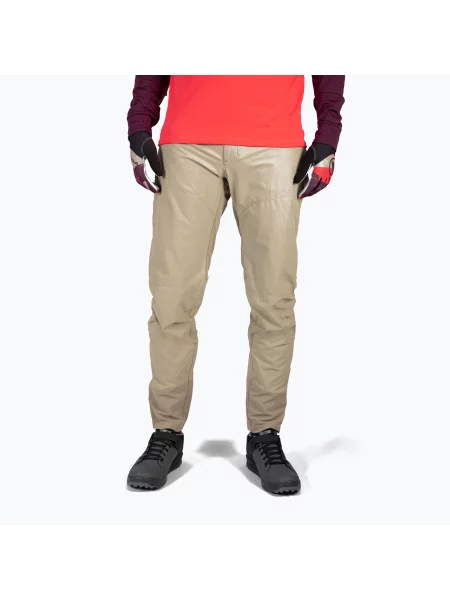 Мъжки панталони за колоездене Endura Singletrack II mushroom бежово
