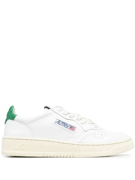 Sneakerși Autry din piele alb