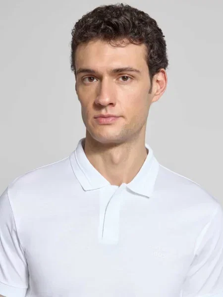 BOSS Polo PS biały