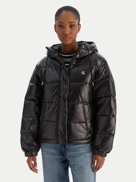 Calvin Klein Jeans Зимно яке черен