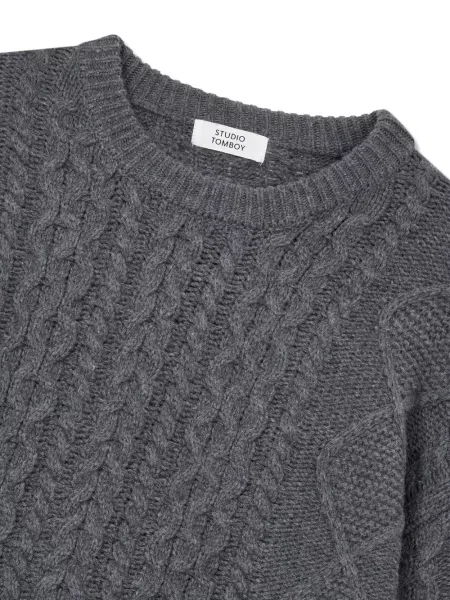 Pulover Studio Tomboy gri