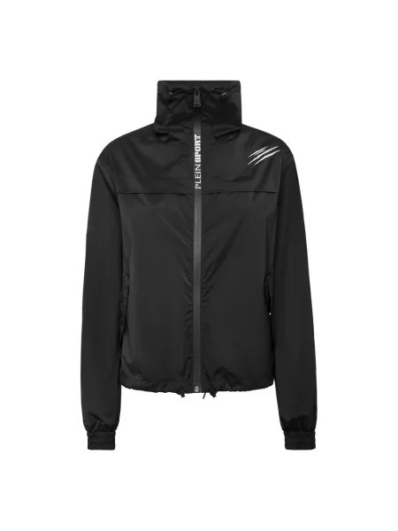 Wiatrówka Plein Sport o krotszym kroju czarna