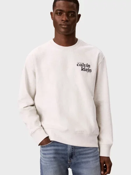 Світшот Calvin Klein Jeans сірий