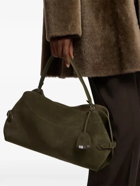 Geantă shopper Ralph Lauren Collection verde