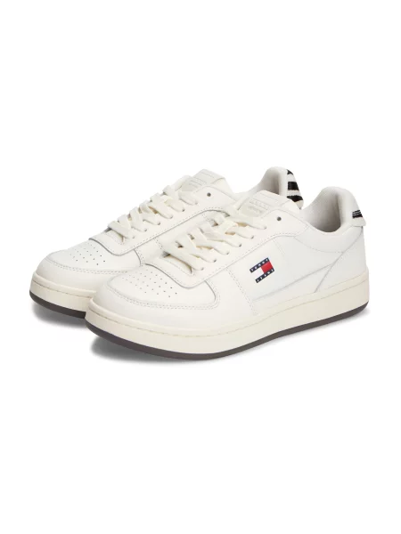 Tommy Jeans Niske tenisice Archive Retro crna bijela