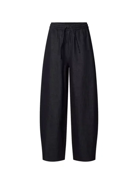 Pantaloni Selected cu cordon albastru