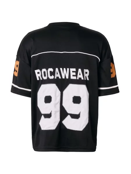 ROCAWEAR Póló Baller narancs / fekete fehér