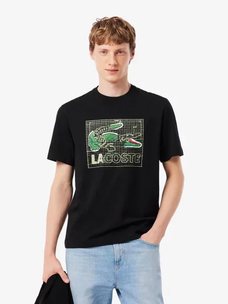 Футболка Lacoste черная