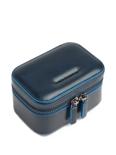 Ceas Piquadro din piele albastru