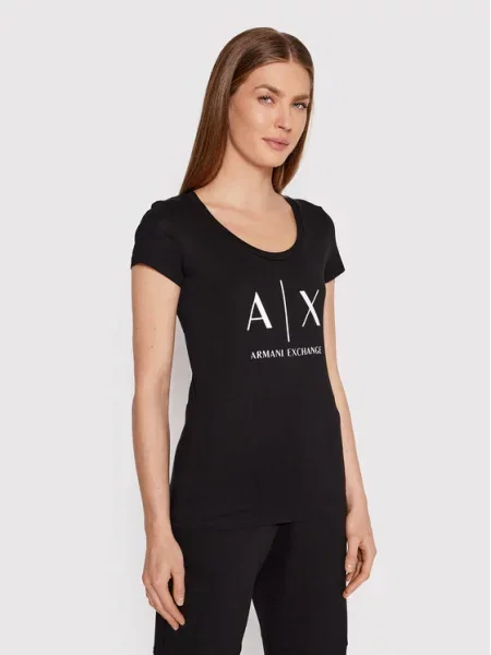 Armani Exchange Футболка чорний