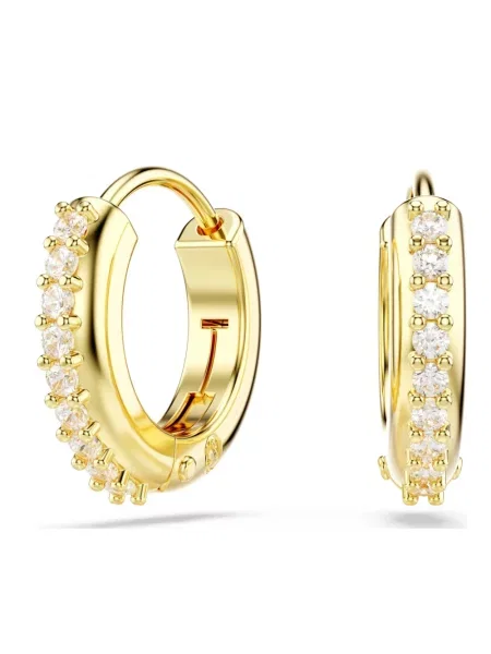 Kolczyki Swarovski żółte