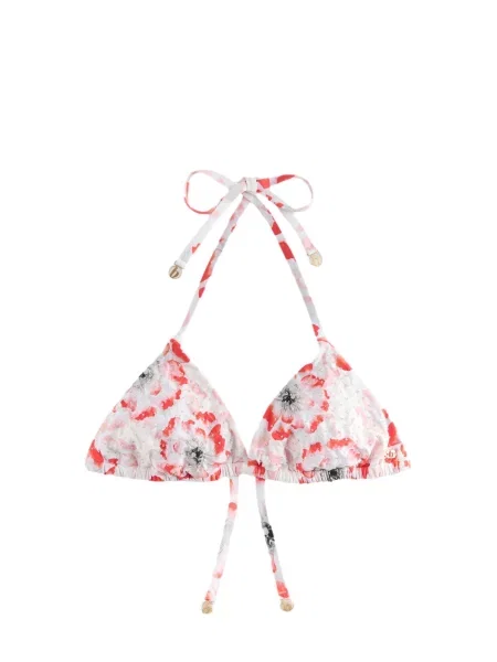 B by Ted Baker Bikinový top ružová / červená / čierna biela