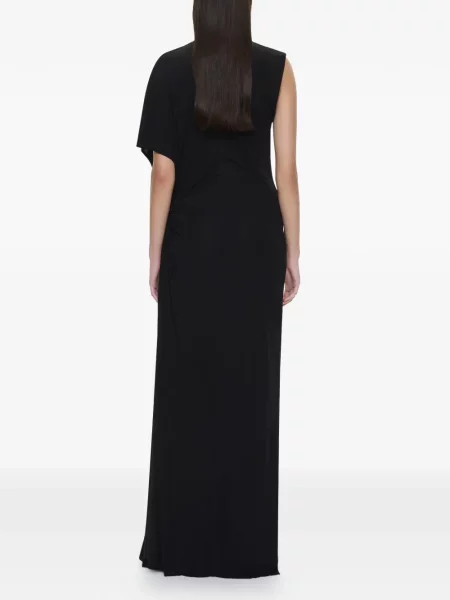 Rochie maxi Christopher Esber drapată negru
