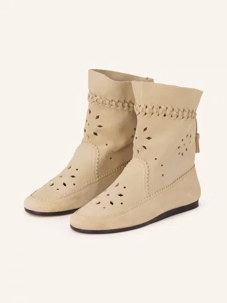 Kotníkové boty Isabel Marant hnědé