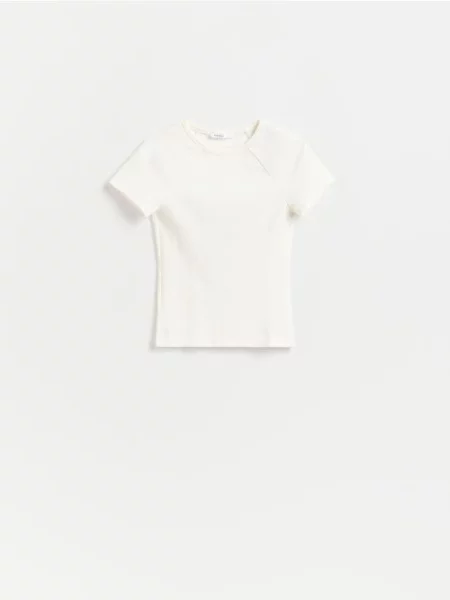 Reserved Tricou cu adaos de alb
