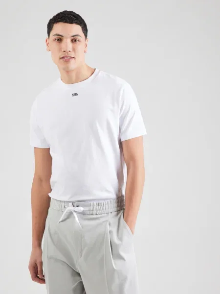 Karl Lagerfeld Tricou alb