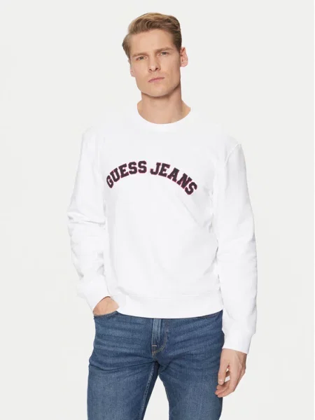Guess Jeans Bluza biały