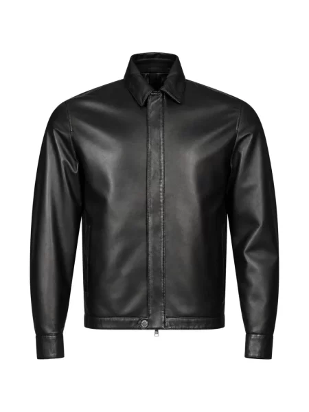 Geanta de piele Tagliatore negru