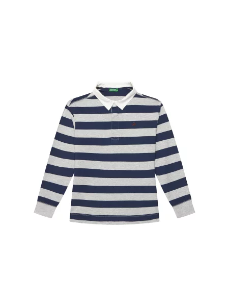 United Colors Of Benetton Polo majica Pisana siva