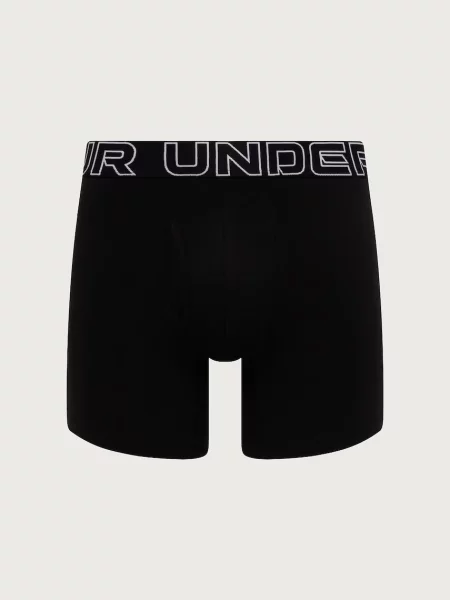 Under Armour priliehavé boxerky pánske 93 Perf Cotton čierna
