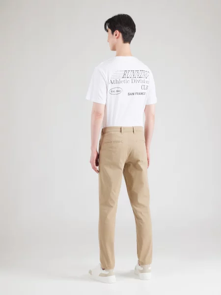 JACK & JONES Chino hlače JJIMARCO JJDAVE kamela črna