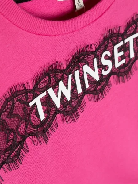 Bluza dziecięca Twinset różowa