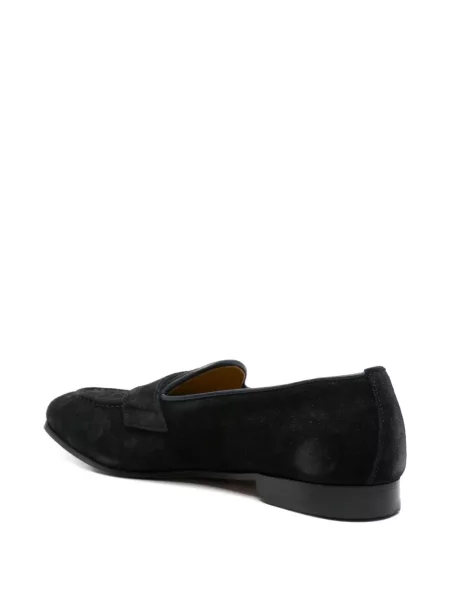 Bőr pántos loafer Calpierre kék