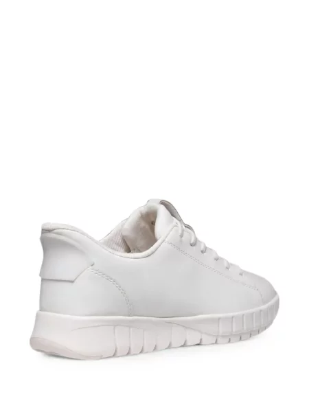 Fűzős csipkés sneaker Geox fehér