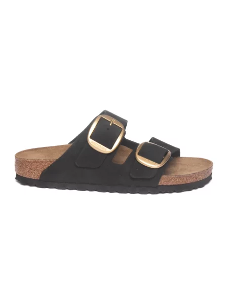 Birkenstock Klapki Arizona Big Buckle czarny