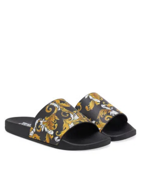Pantofle Versace Jeans Couture černé