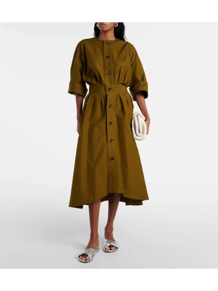 Usnjene mules Bottega Veneta srebrna