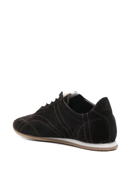 Sneakerși Toteme din piele de căprioară maro