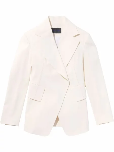 Sacou Proenza Schouler de in alb