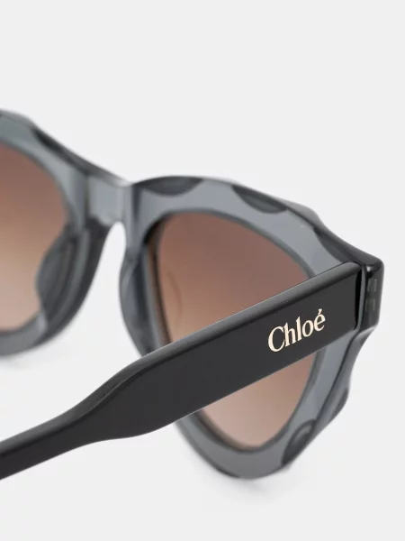 Солнцезащитные очки Chloé черные