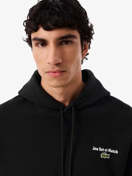 Худи Lacoste черное