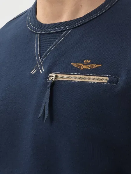 Футболка Aeronautica Militare синяя