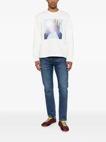 Blugi Levi's® cu autograf albastru