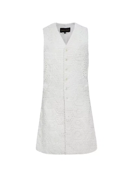 Palton Comme Des Garçons fără mâneci din dantelă