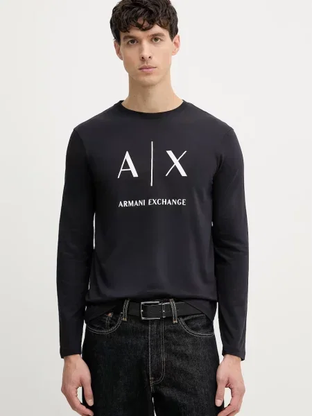 Tricou mânecă lungă Armani Exchange