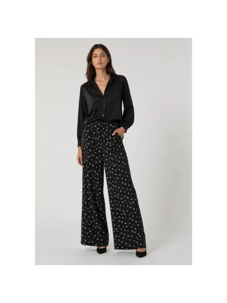 Spodnie Max Mara Studio czarne