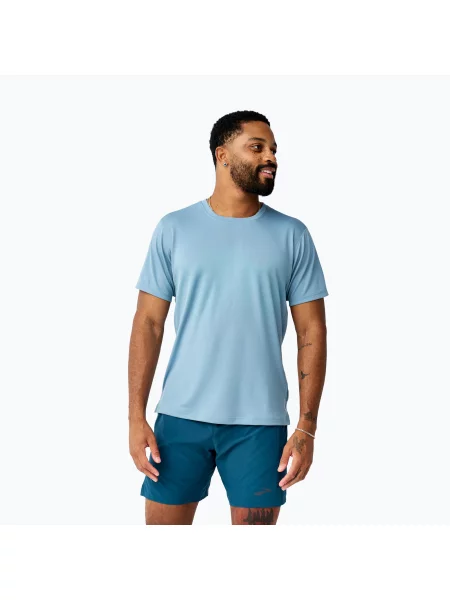Tricou de alergare pentru bărbați Brooks Dash Short Sleeve blue albastru