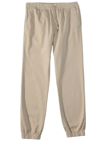 JOHN DEVIN Kalhoty tmavě béžová