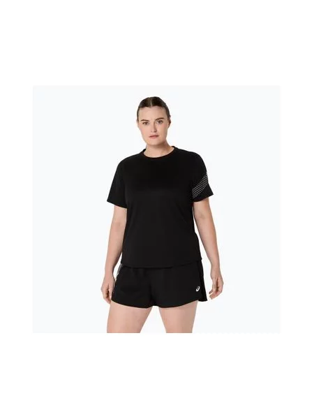 Футболка для бігу ASICS Icon SS Top performance black чорна