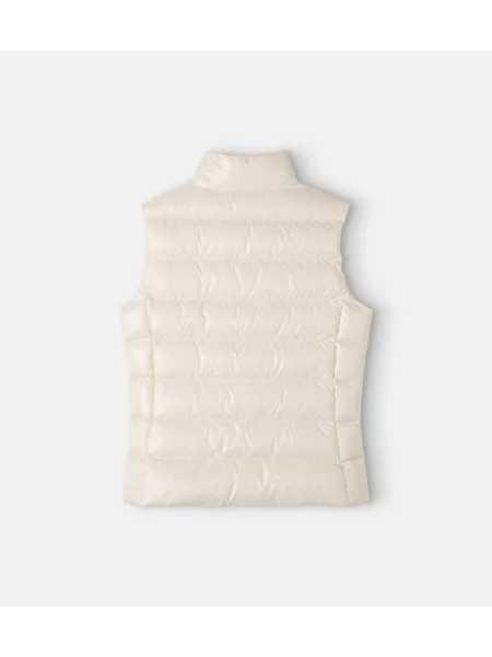 Pūkinė liemenė Moncler Enfant balta