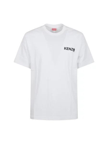 Kenzo Koszulki Mężczyzna L T-shirt z okrągłym dekoltem biały