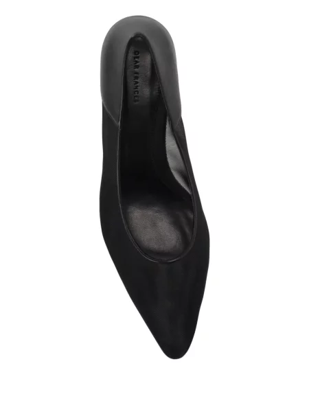 Pantofi cu toc Dear Frances plasă negru