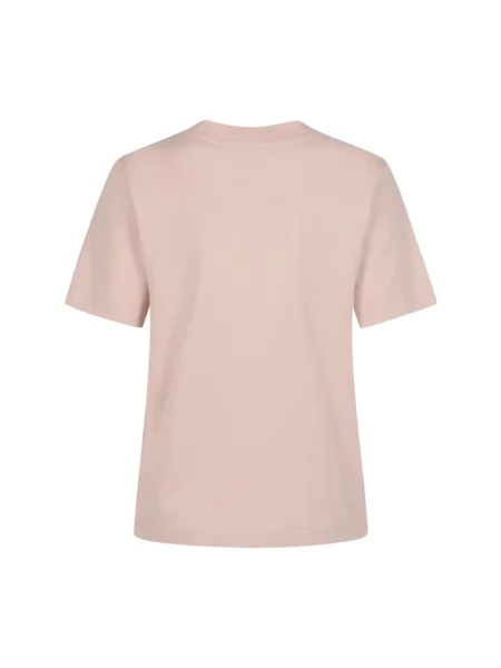 Koszulka Burberry w kratę różowa