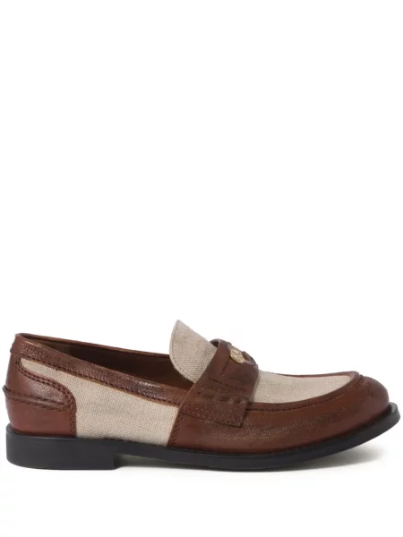 Loafers Miu Miu hnědé