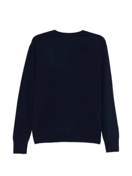 Cardigan Kenzo cu broderie albastru